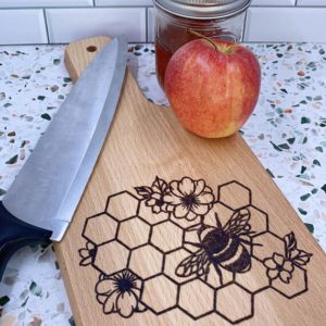 Hand Burned Cutting Board