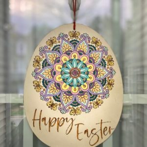 Large Easter Egg Door Decoration