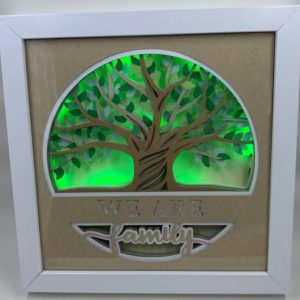 Family Tree Shadow Box