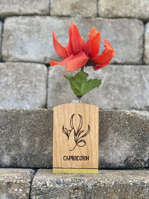 Capricorn Bud Vase